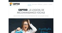 Desktop Screenshot of captoo.fr